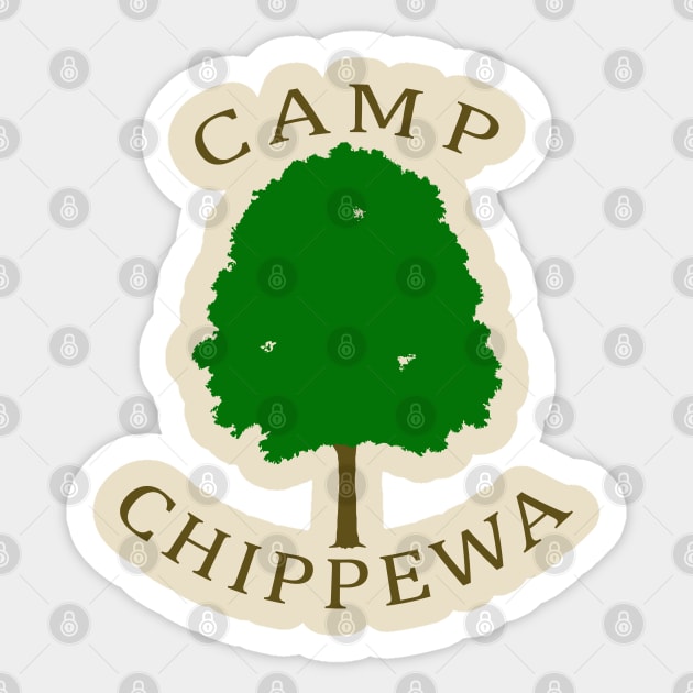 Camp Chippewa Sticker by klance